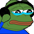 pepeSadJam emote