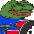 peepoDrums emote