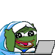 peepoLaptopHappy emote
