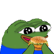 peepoEatBurger emote