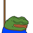 peepoLeanOnBusStopPole emote