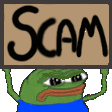 SCAMMED emote