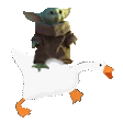 GroguOnAGoose emote