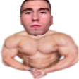 4WeirdBuff emote