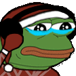 pepeSadJam emote