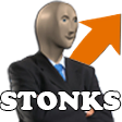 STONKS emote