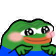 peepoShy emote