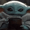 BabyYodaSip emote