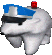 policeBear emote