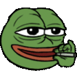 PepeSmoke emote
