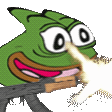 pepegaGun emote