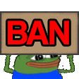 peepoBAN emote