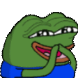 PepeGiggle emote