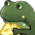 FrogePopcorn emote