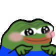 peepoShy emote