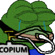 COPIUM emote