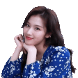 sanaKiss emote