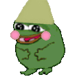 peepoBlushReallyHappyDank emote