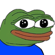 PeepoGlad emote