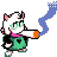 RalseiSmokesWeed emote