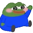 peepoSitHey emote