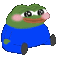 peepoSitLeave emote
