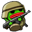PepeSoldier emote