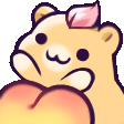 tiddlyBONGOPEACH emote