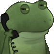 FrogeHangup emote
