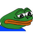 Sadge emote