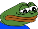 Sadge emote