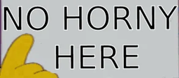 NoHorny emote