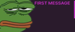 FirstTimeChatter emote