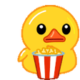 duckPopcorn emote